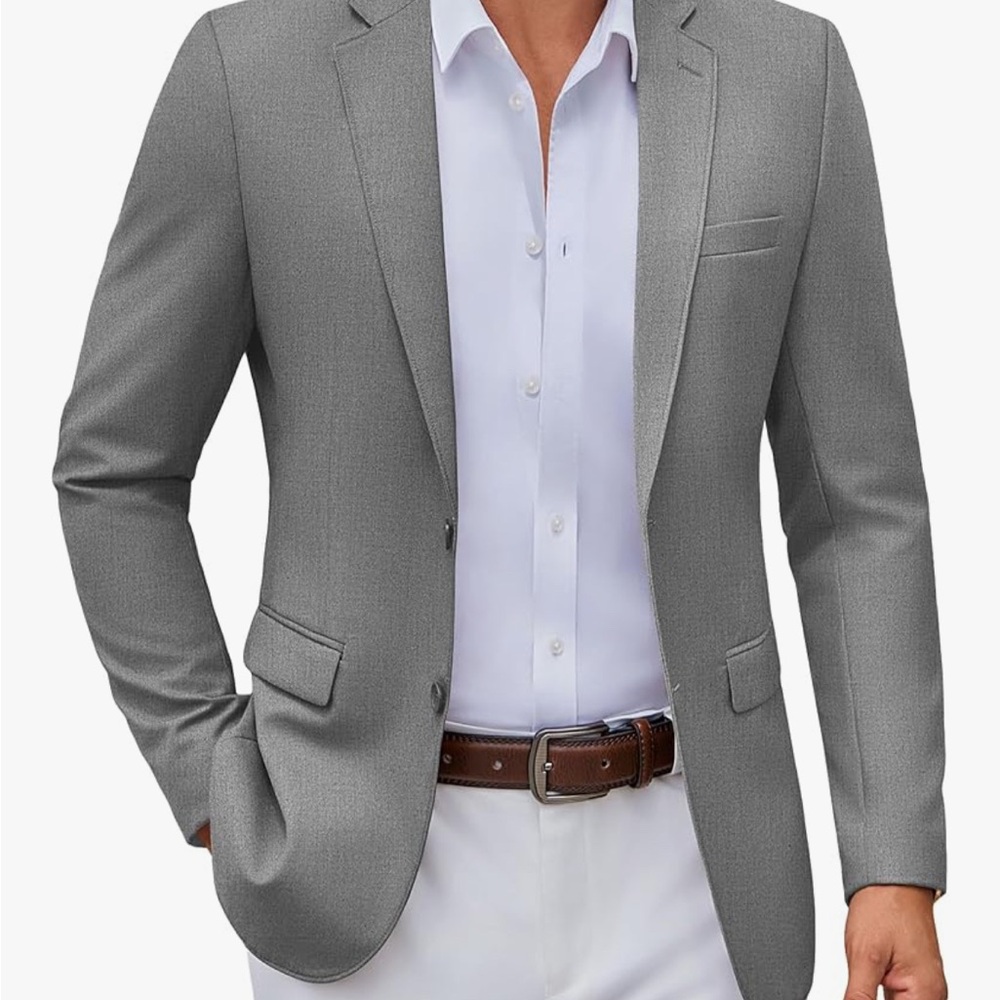 Classic Gray Men's Blazer